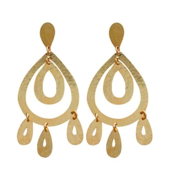 Allie Beads Gold Dipped Multi Dangle - Picture 2 of 3